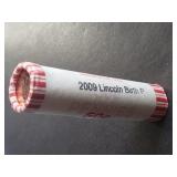 2009 P Lincoln Cent Birth & Early Original Roll