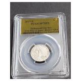 2017 S Enhanced UNC Jefferson Nickel PCGS SP70FS