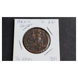1859 1/8 Real From Jalisco, Mexico