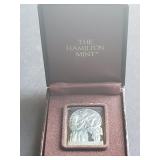 Franklin Mint "Christmas Trio" 1 Oz .999 Silver