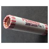 2009 D Lincoln Cent "Presidency in D.C." Roll