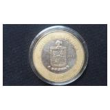 2004 100 Pesos Nuevo Leon 92.5% Silver Center
