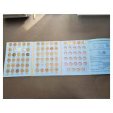 Lincoln Head Cent Album 1941 to 1965 Complete
