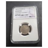 1883 V Nickel No Cents NGC AU Details