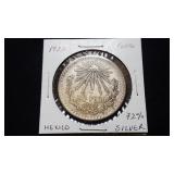 1922 UN Peso from Mexico 72% Silver
