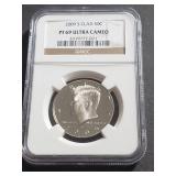 2009 S Kennedy Half Dollar NGC PF69 Ultra Cameo