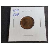 1909 VDB Lincoln Cent