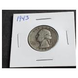 1943 Washington Quarter