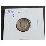 1938 S Mercury Dime