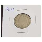 1904 V Nickel