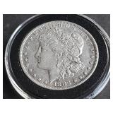 1883 O Morgan Silver Dollar