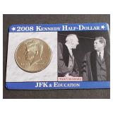 2008 D Kennedy Half Dollar