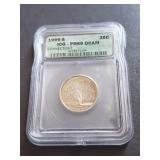1999 S Connecticut State Quarter ICG PR69 DCAM