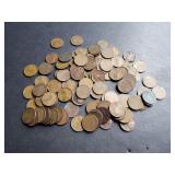 100 Mostly Teen Lincoln Cents