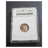 1945 S Mercury Dime ANACS MS64