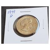 1979 D Susan B Anthony Dollar