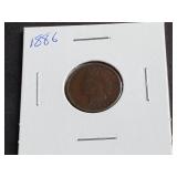 1886 Indian Head Cent Type 2