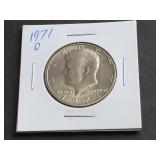 1971 D Kennedy Half Dollar