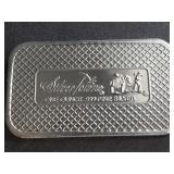 Running StageCoach SilverTowne 1 Ounce .999 Silver