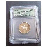 1999 S Delaware State Quarter ICG PR69 DCAM