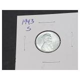 1943 S Lincoln Cent High Grade