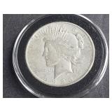 1923 Peace Silver Dollar