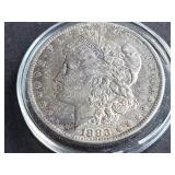 1883 O Morgan Silver Dollar