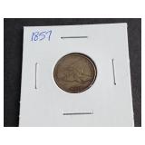1857 Flying Eagle Cent