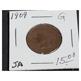 1909 Indian Head Cent