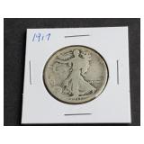 1917 Walking Liberty Half Dollar