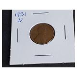 1931 D Lincoln Cent