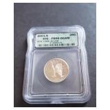 2001 S New York Quarter ICG PR69 DCAM 90% Silver