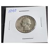 1940 Washington Quarter