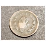 1904 1 Centavos From Mexico