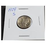 1929 S Mercury Dime