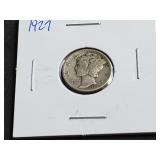 1927 Mercury Dime