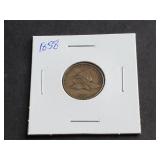 1858 Flying Eagle Cent