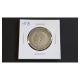 1918 Florin From Great Britain 92.5% Silver