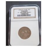 2002 S Indiana State Quarter NGC PF69 Ultra Cameo