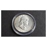 1948 D Franklin Half Dollar