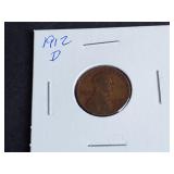 1912 D Lincoln Cent