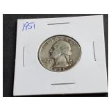 1951 Washington Quarter