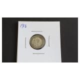 1916 Three Pence From Great Britain 92.5% Silver