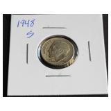 1948 S Roosevelt Dime