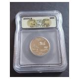 2004 S Florida State Quarter ICG Deep Cameo Proof
