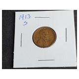1913 S Lincoln Cent