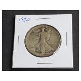 1920 Walking Liberty Half Dollar