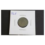 1929 Six Pence From Great Britain 50% Silver
