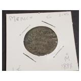 1888 Mo 1 Centavos From Mexico
