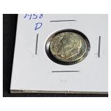 1958 D Roosevelt Dime